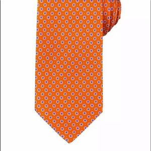 Brioni Accessories - Brioni men’s silk neck tie orange made in Italy Brioni Accessories - Brioni men’s silk neck tie orange made in Italy